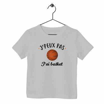 T-shirt enfant - J'peux pas j'ai basket