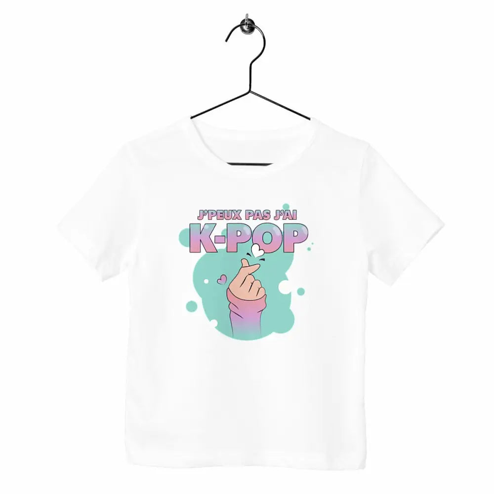 T-shirt enfant J'peux pas j'ai K-Pop