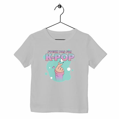 T-shirt enfant J'peux pas j'ai K-Pop