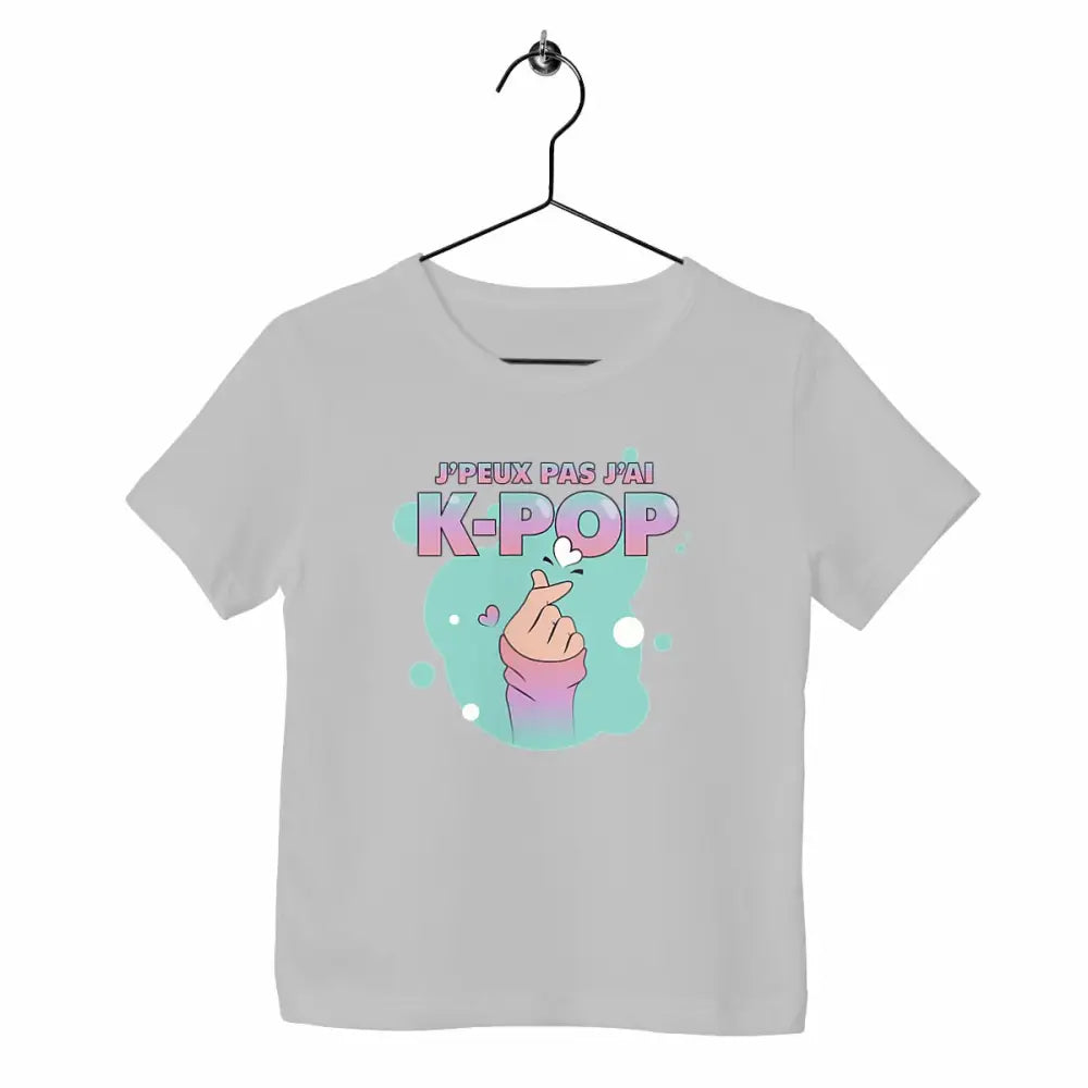 T-shirt enfant J'peux pas j'ai K-Pop