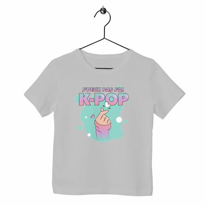 T-shirt enfant J'peux pas j'ai K-Pop