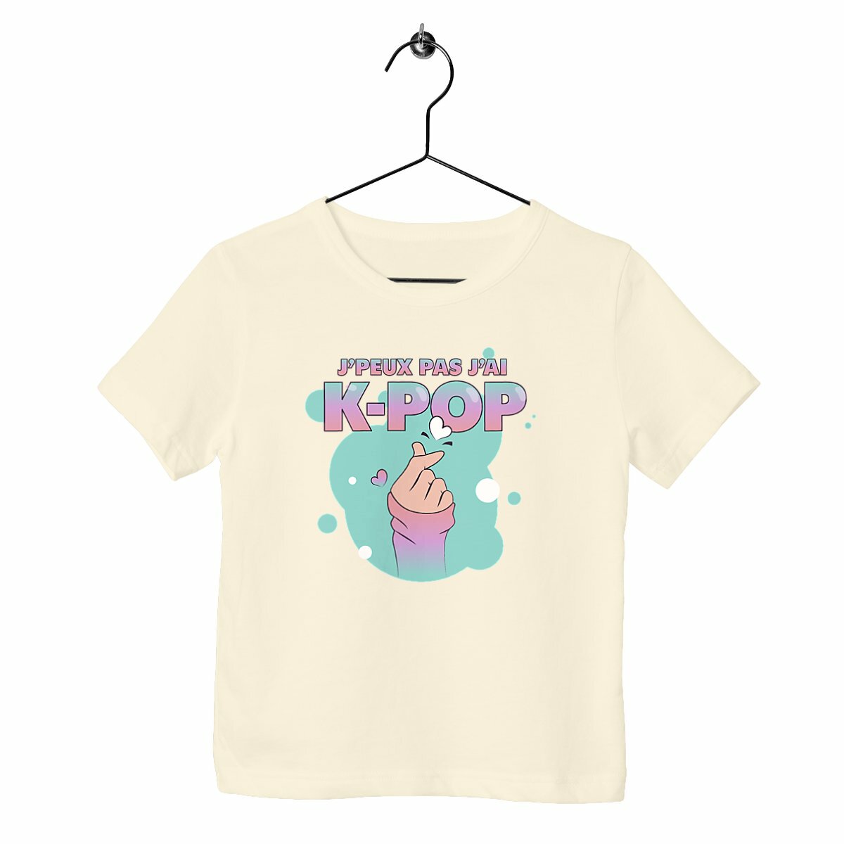T-shirt enfant J'peux pas j'ai K-Pop