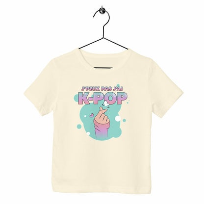 T-shirt enfant J'peux pas j'ai K-Pop