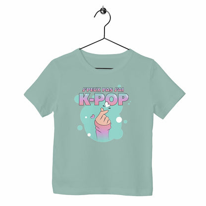 T-shirt enfant J'peux pas j'ai K-Pop