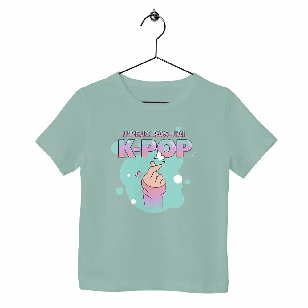 T-shirt enfant J'peux pas j'ai K-Pop