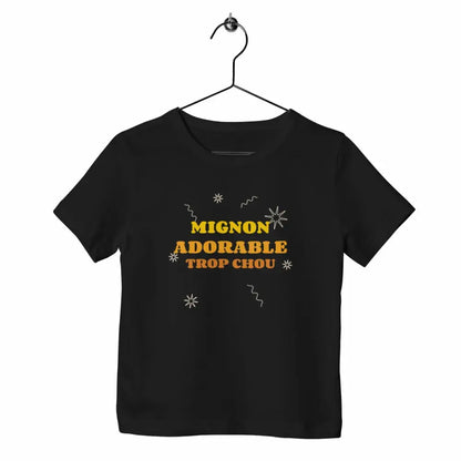 T-shirt enfant Mignon adorable trop chou