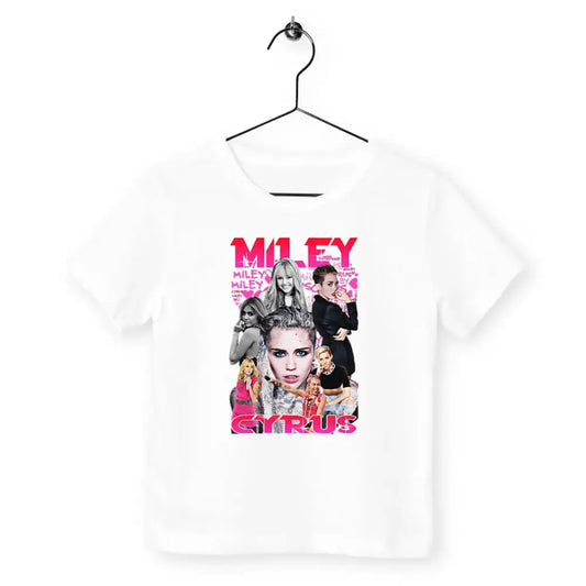 T-shirt enfant - Miley Cyrus - Blanc / 3-4 - Premium