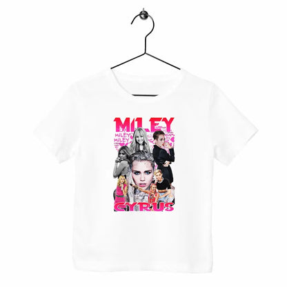 T-shirt enfant - Miley Cyrus - face_blanc