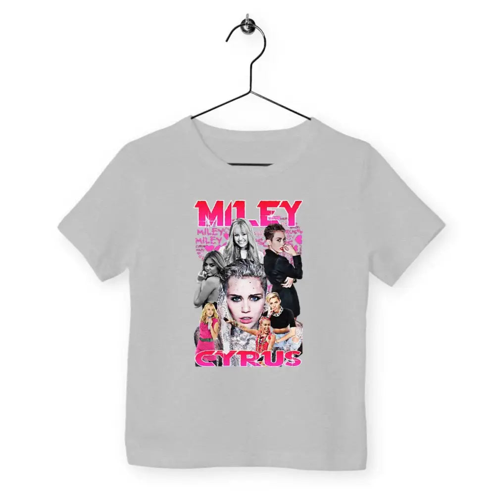 T-shirt enfant - Miley Cyrus - Gris / 3-4 - Premium