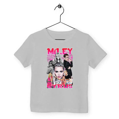 T-shirt enfant - Miley Cyrus - Gris / 3-4 - Premium
