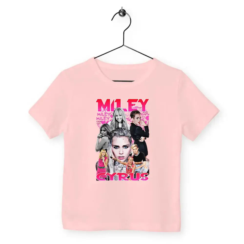 T-shirt enfant - Miley Cyrus - Rose / 3-4 - Premium