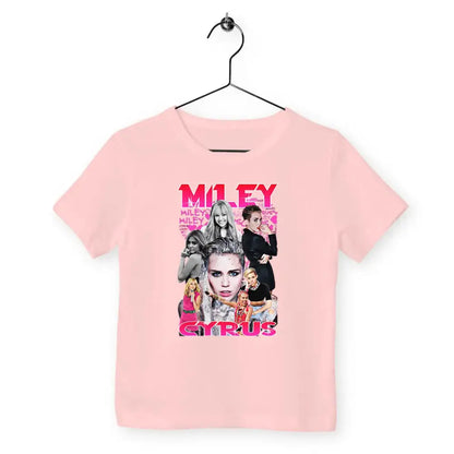 T-shirt enfant - Miley Cyrus - Rose / 3-4 - Premium