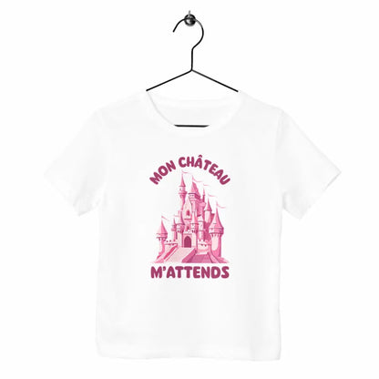 T-shirt enfant Mon château m'attends