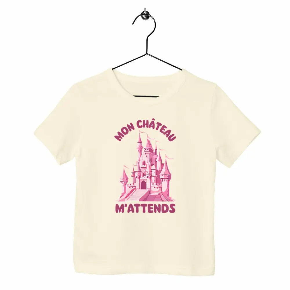 T-shirt enfant Mon château m'attends