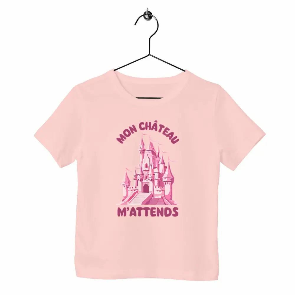 T-shirt enfant Mon château m'attends