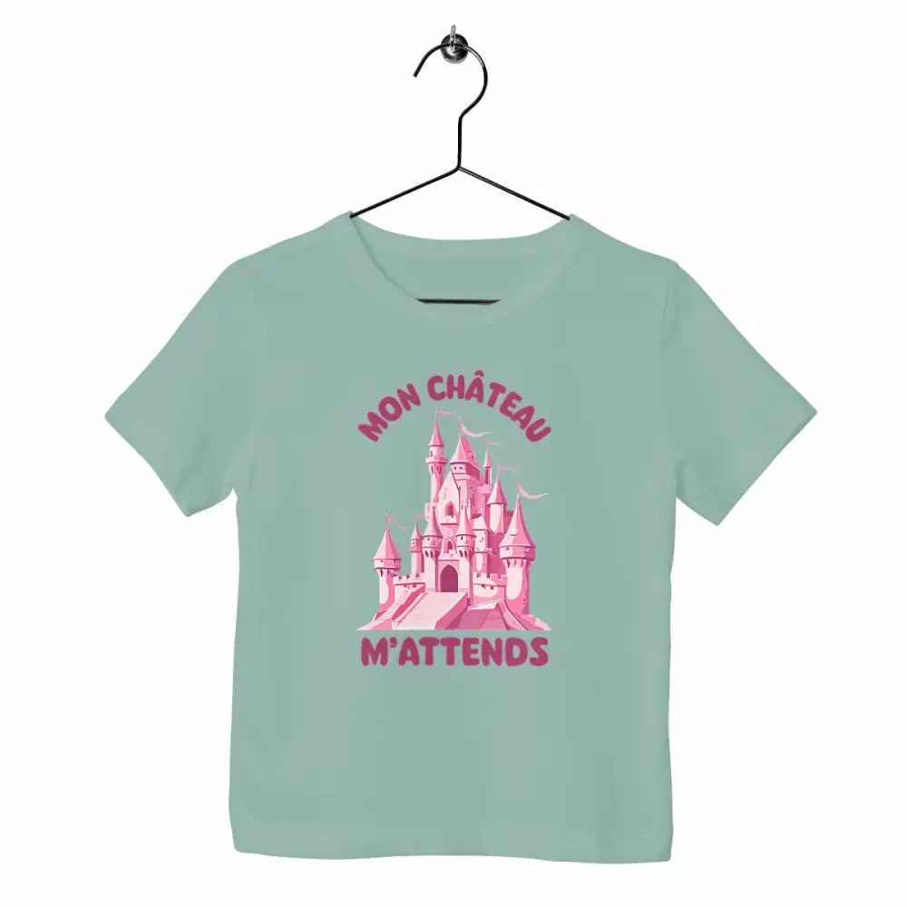 T-shirt enfant Mon château m'attends