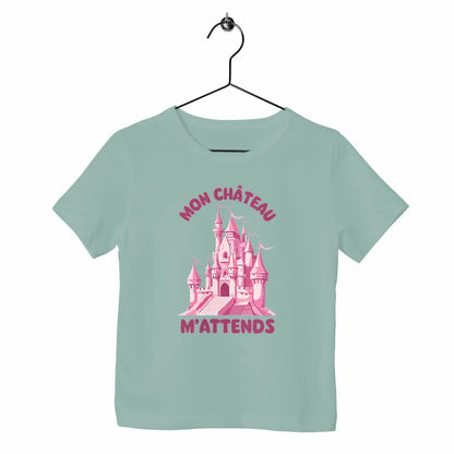 T-shirt enfant Mon château m'attends