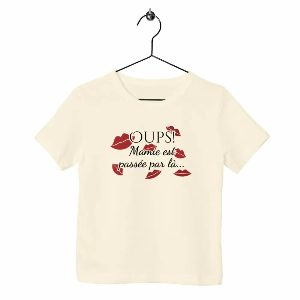 T-shirt enfant - Oups ! Mamie est passée par là...