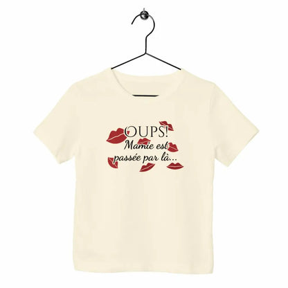 T-shirt enfant - Oups ! Mamie est passée par là...