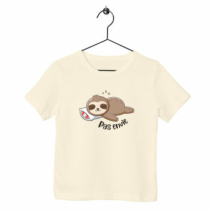 T-shirt enfant Pas envie