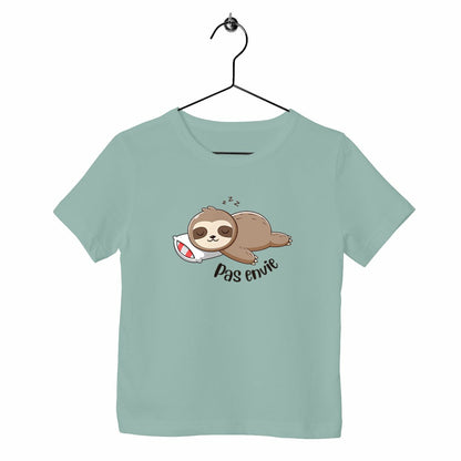 T-shirt enfant Pas envie