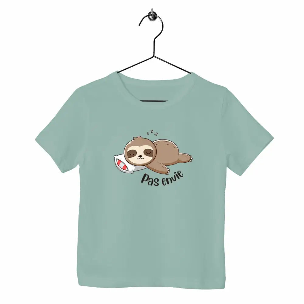T-shirt enfant Pas envie - face_vert