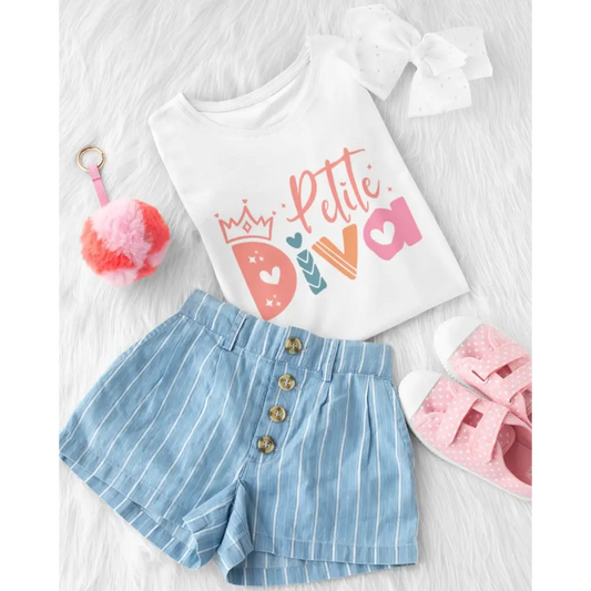 T-shirt enfant Petite diva