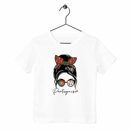 T-shirt enfant - Portugaise - face_blanc