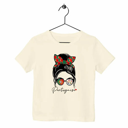 T-shirt enfant - Portugaise - face_naturel