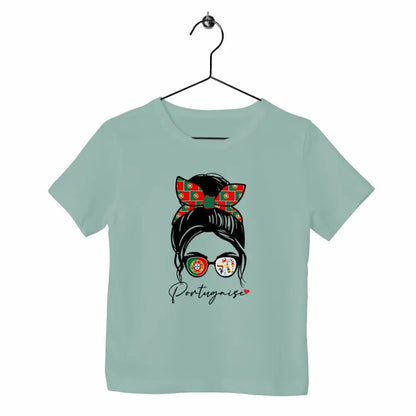 T-shirt enfant - Portugaise - face_vert