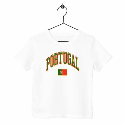 T-shirt enfant - Portugal - face_blanc