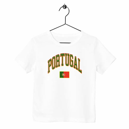 T-shirt enfant - Portugal - face_blanc