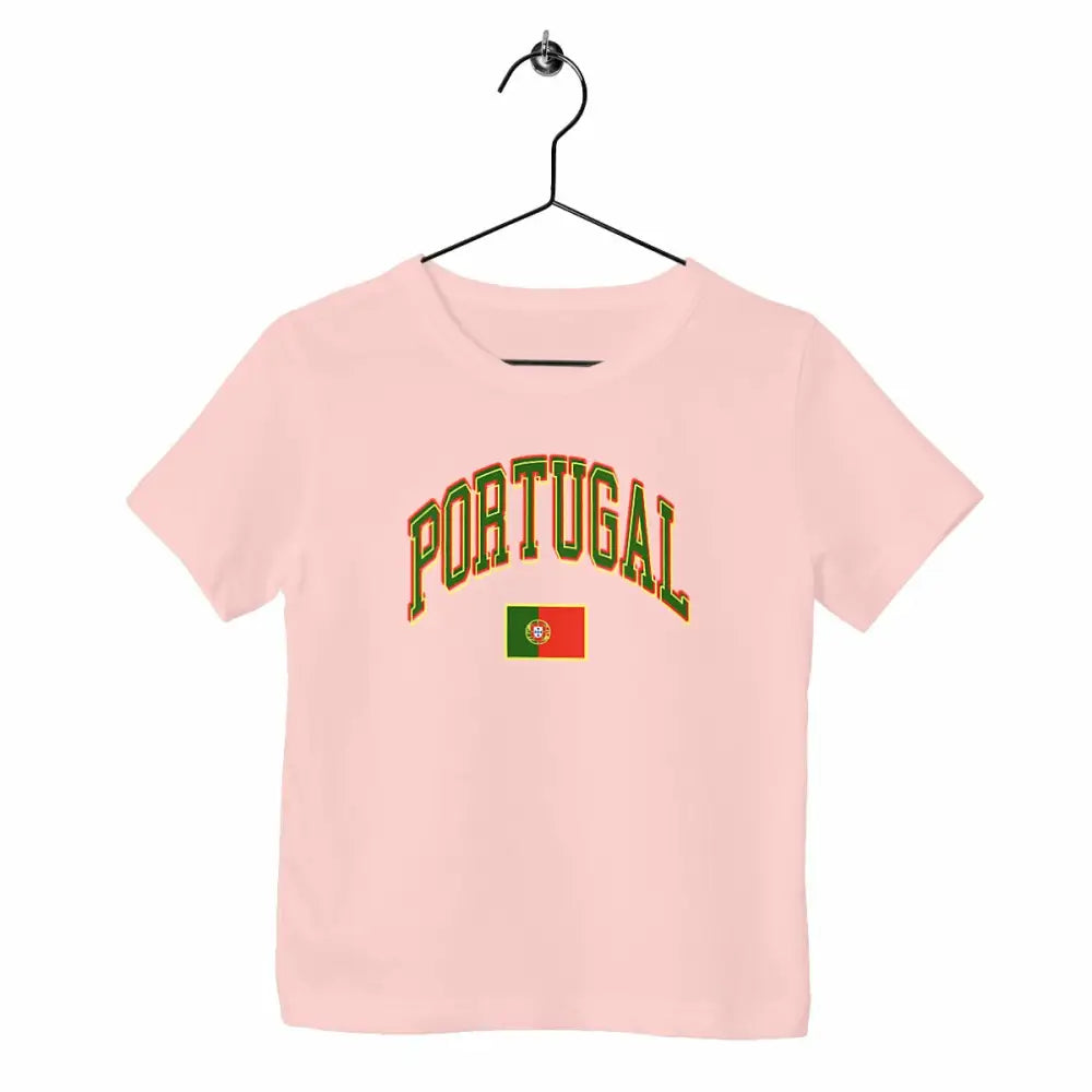 T-shirt enfant - Portugal - face_rose