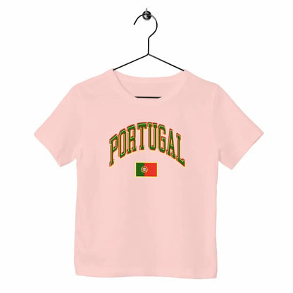 T-shirt enfant - Portugal - face_rose