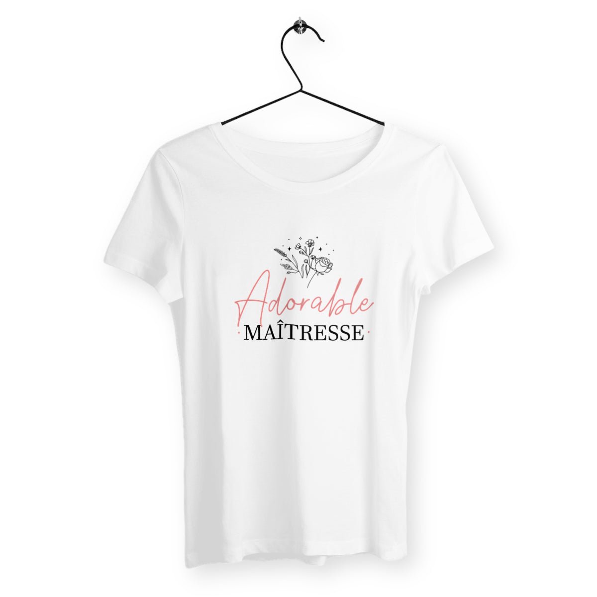 T-shirt femme - Adorable maîtresse - #shop_name - Premium Plus