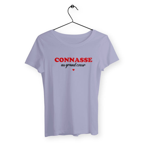 T-shirt femme - Connasse au grand cœur - #shop_name - Premium Plus