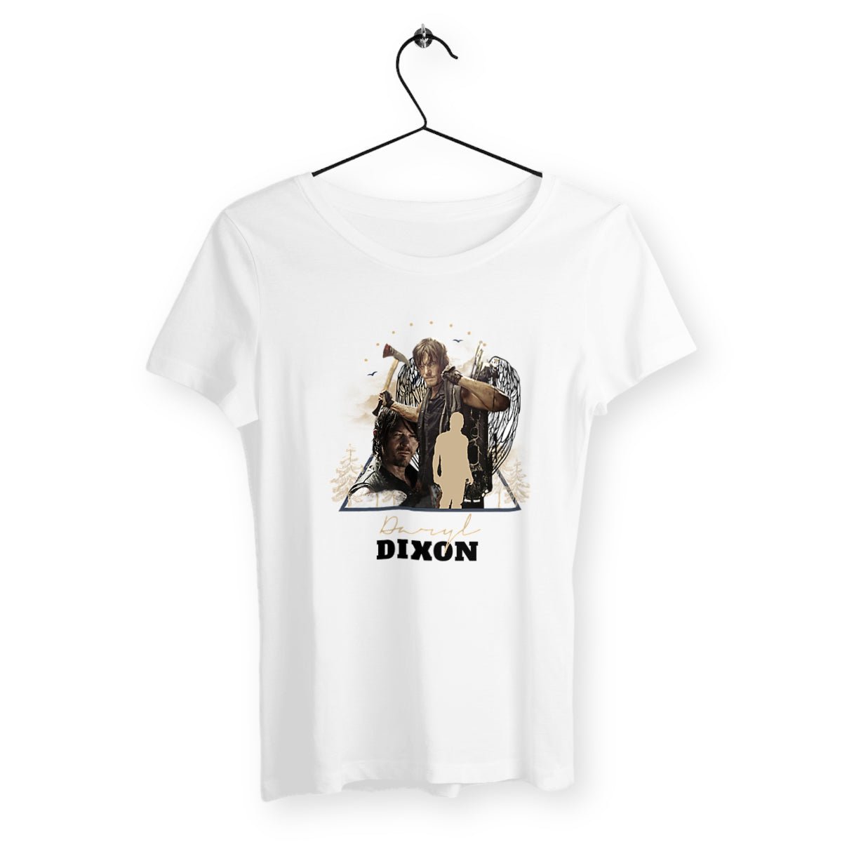 T-shirt femme - Daryl Dixon - #shop_name - Premium Plus