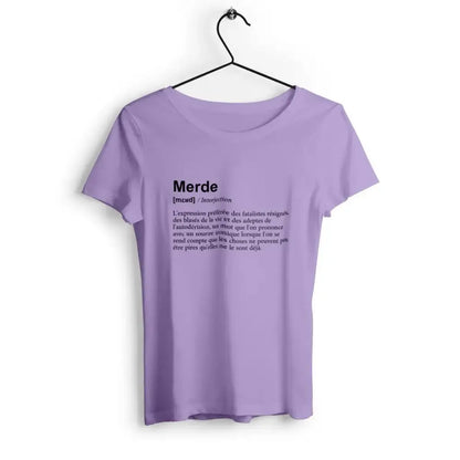 T-shirt femme Définition merde