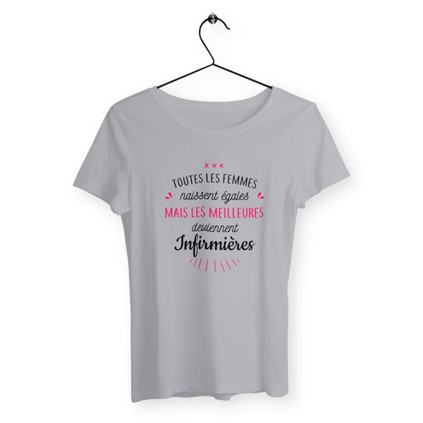 T-shirt femme - Deviennent infirmières - #shop_name - Premium Plus