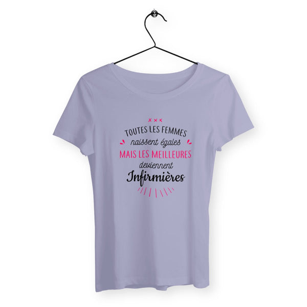 T-shirt femme - Deviennent infirmières - #shop_name - Premium Plus