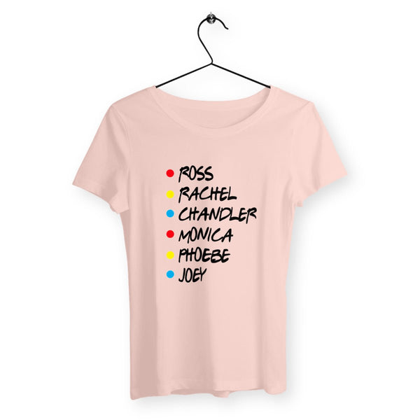 T-shirt femme - Friends personnages - #shop_name - Premium Plus