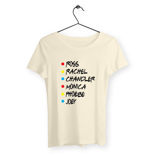 T-shirt femme - Friends personnages - #shop_name - Premium Plus