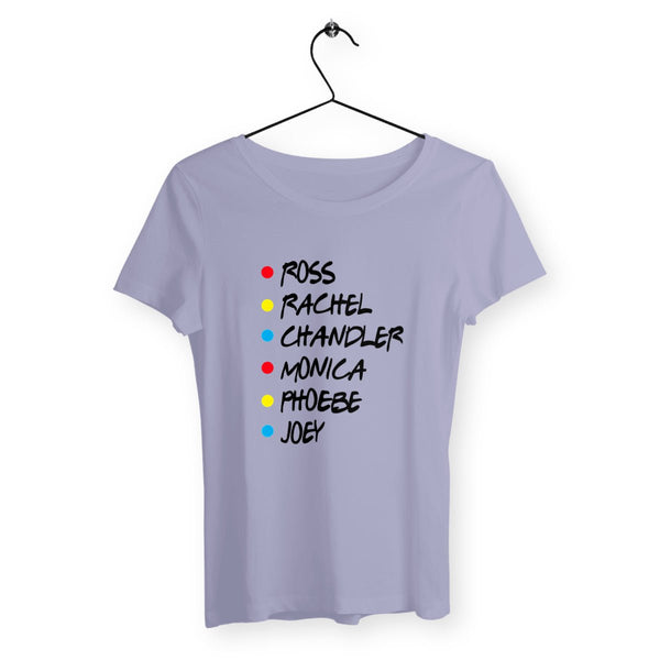 T-shirt femme - Friends personnages - #shop_name - Premium Plus