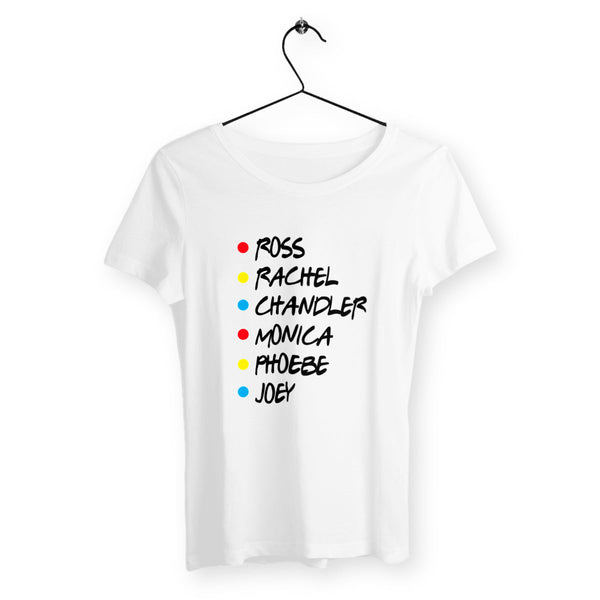 T-shirt femme - Friends personnages - #shop_name - Premium Plus