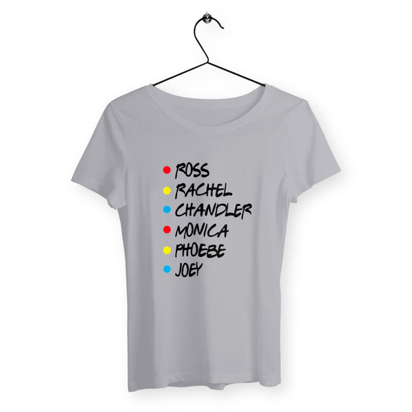 T-shirt femme - Friends personnages - #shop_name - Premium Plus