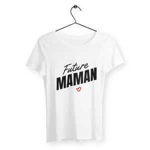 T-shirt femme - Future maman - #shop_name - Premium Plus