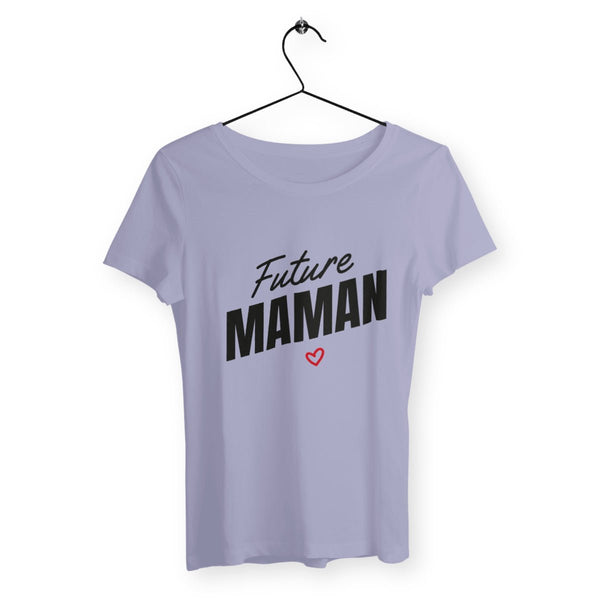 T-shirt femme - Future maman - #shop_name - Premium Plus