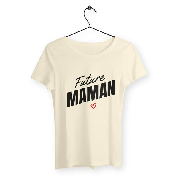 T-shirt femme - Future maman - #shop_name - Premium Plus