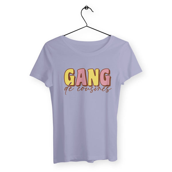 T-shirt femme - Gang de cousines - #shop_name - Premium Plus