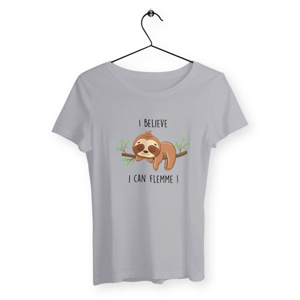 T-shirt femme - I believe I can flemme - #shop_name - Premium Plus